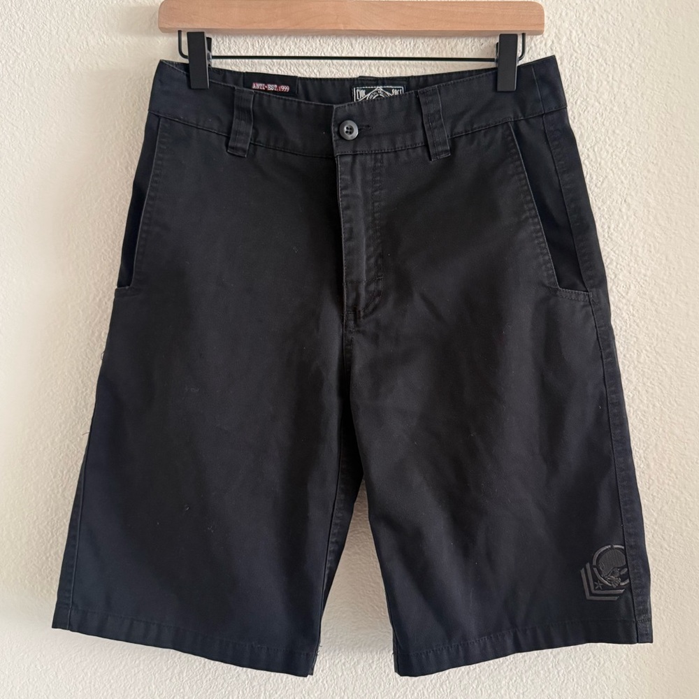 Metal Mulisha OG Chino Shorts in black